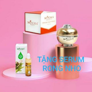 KEM FACE COLLAGEN TẢO NON MOCHA 🎁 TẶNG SERUM RONG NHO