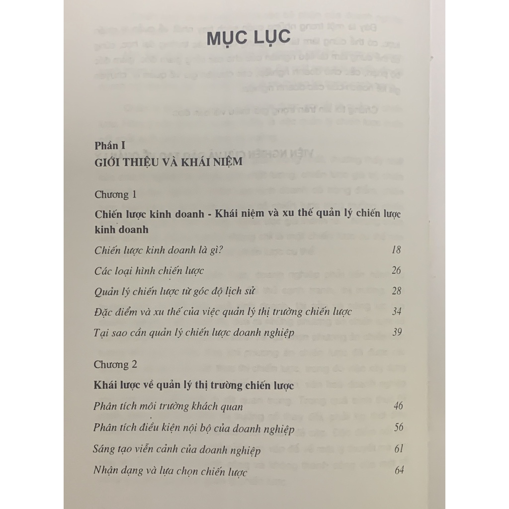 Sách - Quản Lý Thị Trường Chiến Lược