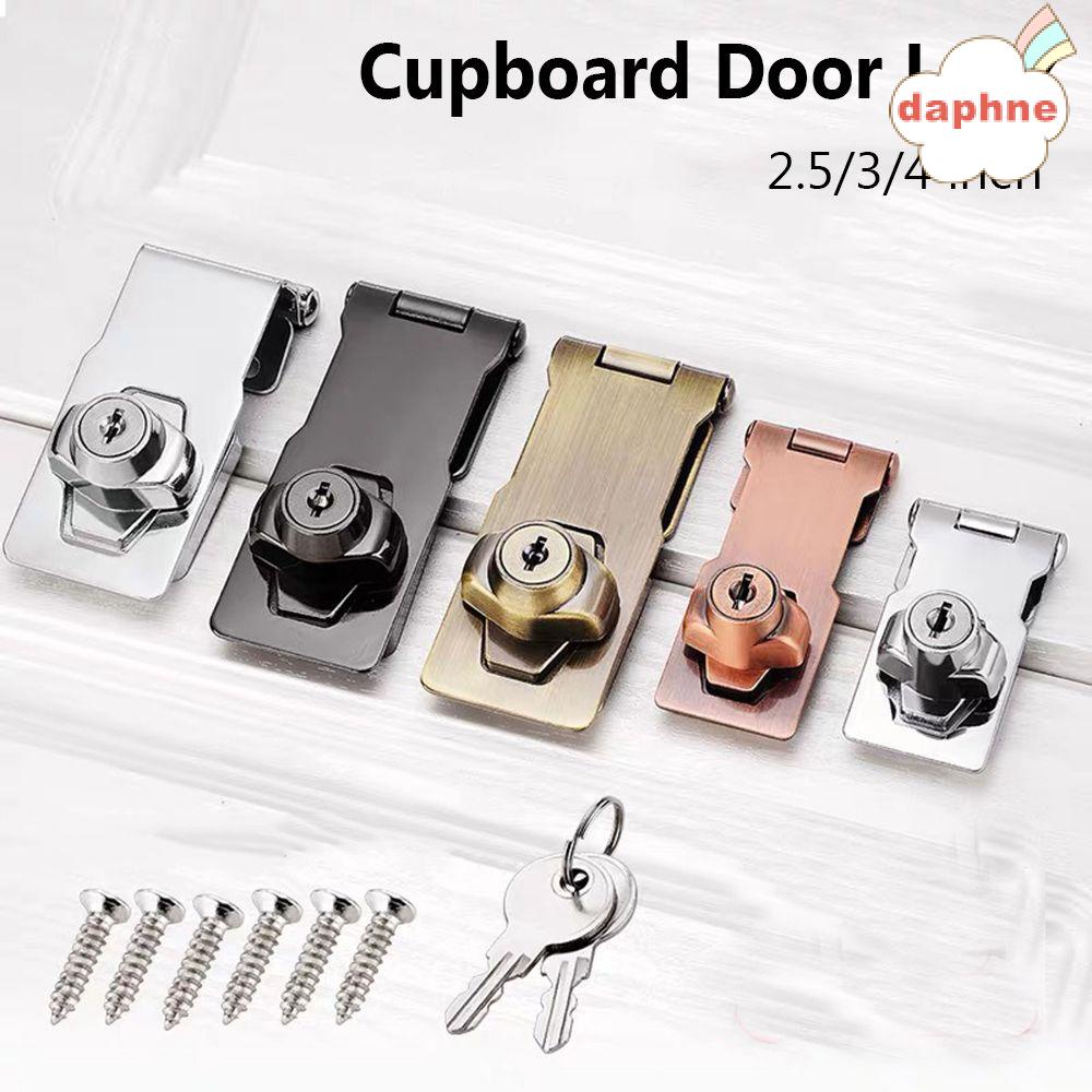 Khóa cửa tủ Daphne bằng hợp kim kẽm chống trộm không cần đục lỗ