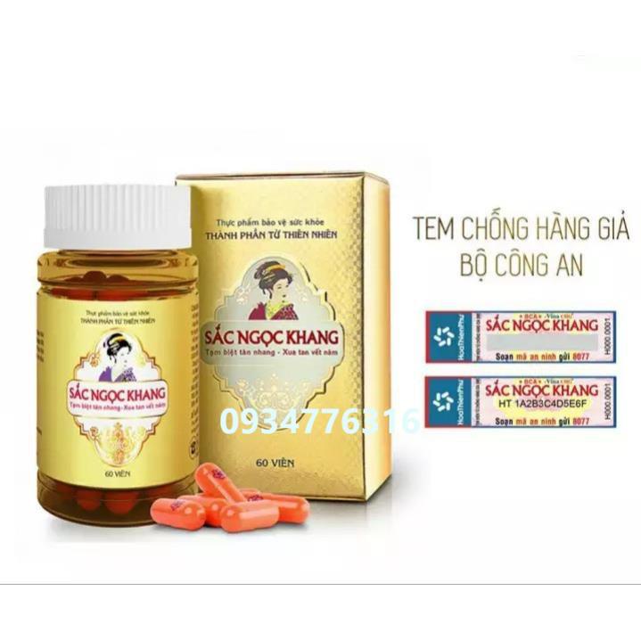 ✅ VIÊN UỐNG SẮC NGỌC KHANG -BÍ QUYẾT LÀM ĐẸP DA TỪ HOÀNG GIA NHẬT BẢN( hộp 60v)