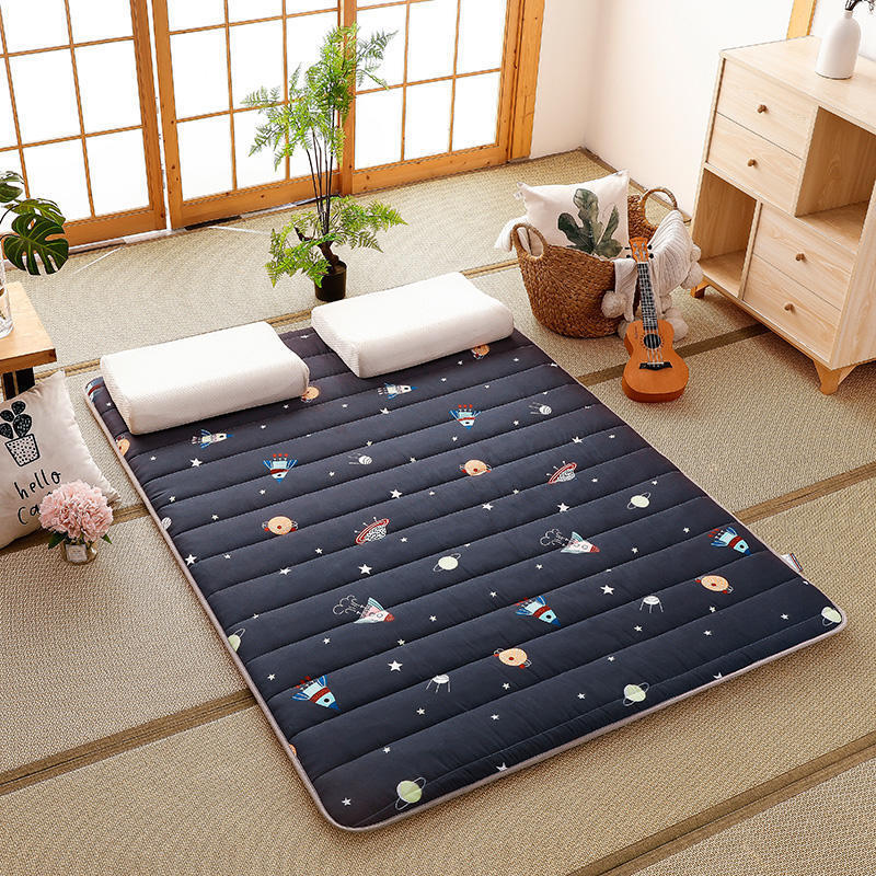 Nệm tatami thảm chống trơn trượt thảm đơn và đôi ký túc xá sinh viên bốn mùa nệm phổ thông