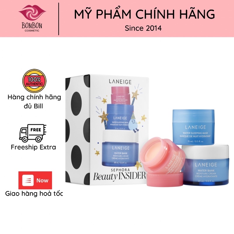 SET LANEIGE SEPHORA 3 sản phẩm