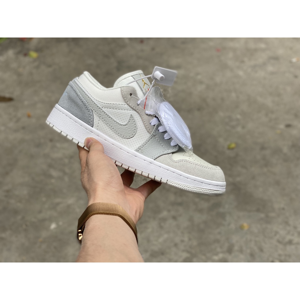 Giày thể thao nam nữ-Jordan low 1 Paris bản Trung Cao cấp 🔥 Full Box Bill+ tặng kèm Box Bảo vệ
