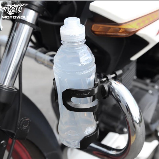 Giá đỡ bình nước MOTOWOLF gắn xe motor, xe đạp