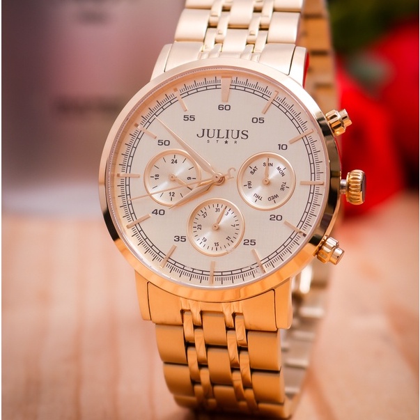 Julius Official | Đồng hồ nam Julius Star JS-061 kính Sapphire