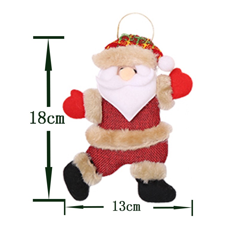 1 Phụ Kiện Trang Trí Cây Thông Giáng Sinh Năm Mới / Ông Già Noel / Người Tuyết / Nai Sừng