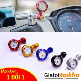 ĐỒNG HỒ MINI XEM GIỜ GẮN GƯƠNG TRANG TRÍ XE MÁY-HÀNG ĐẸP