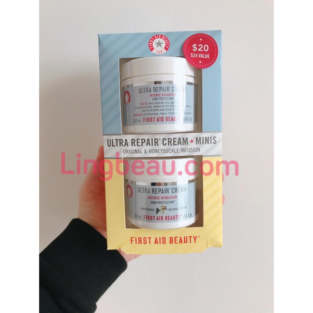 (Tách set) Kem dưỡng da First Aid Beauty Ultra Repair Cream - 6 loại -  56.7g