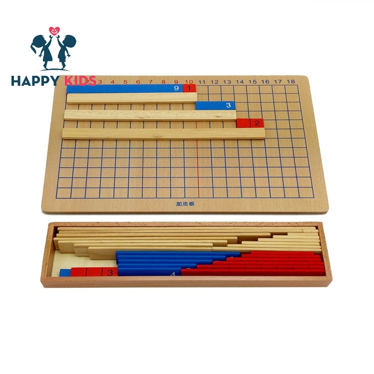 💖FREESHIP💖 - Bảng Phép Tính Cộng Trừ Giáp Giáo Cụ Montessori