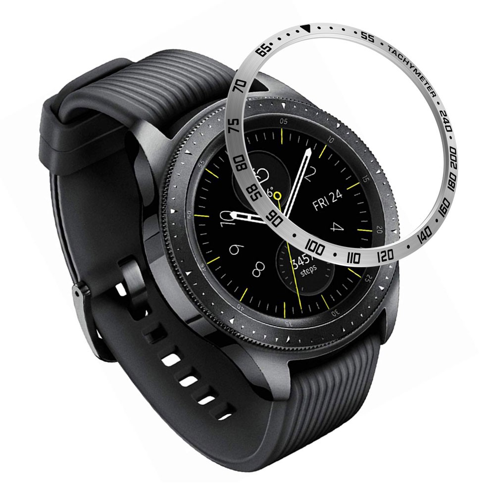 Vòng bezel inox dán bảo vệ cho viền mặt đồng hồ Galaxy Watch 42mm/46mm/Gear Sport/Gear S2 Classic/Gear S3