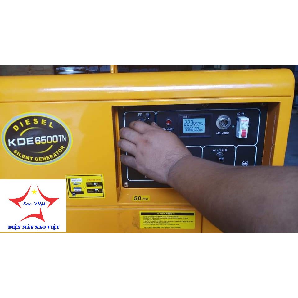 Máy phát điện Diesel Kama KDE6500TN