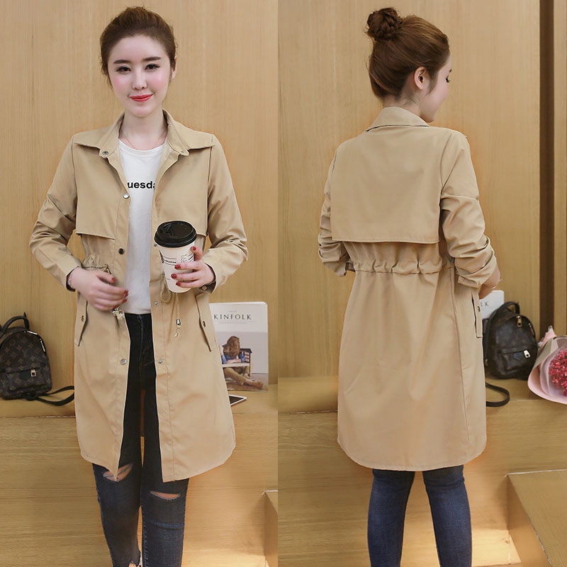 Áo khoác nữ Hàn Quốc tay dài dáng rộng thời trang | BigBuy360 - bigbuy360.vn