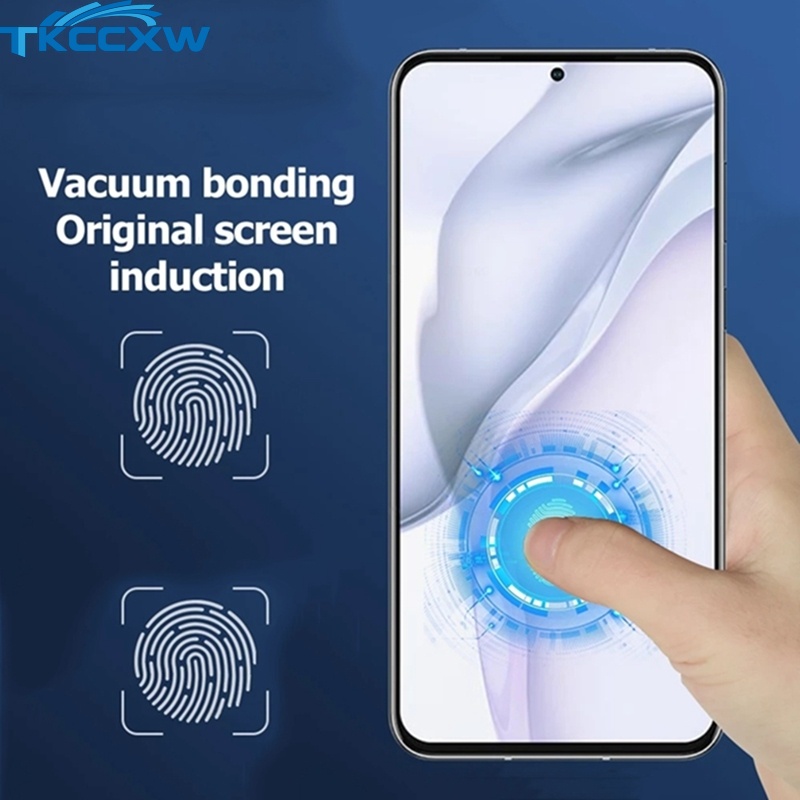 Kính cường lực bảo vệ toàn màn hình cho Vivo X50 X60 X70 Pro V21e V21 V20 SE V15 V20 Pro V19 V17 Neo S1 Pro V5S V5 Lite V9