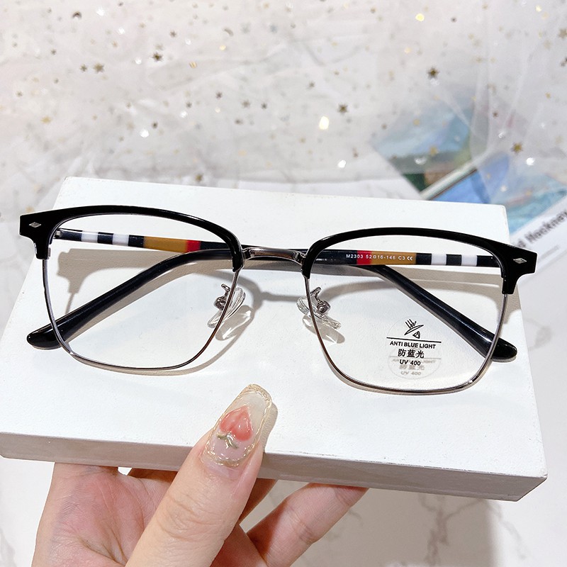 Mắt Kính Gọng Vuông Chống Ánh Sáng Xanh Thời Trang Cho Nam Nữjz2303 | BigBuy360 - bigbuy360.vn