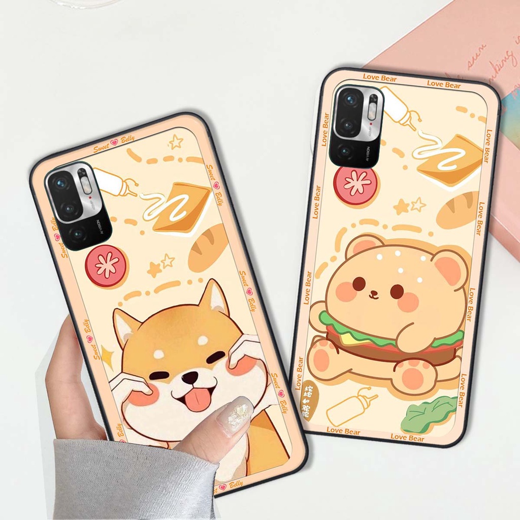 Ốp lưng Xiaomi Redmi Note 10 5G in hình họa tiết động vật cute đáng yêu