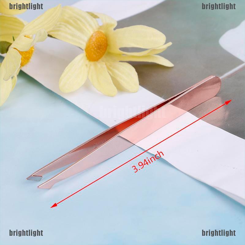 Dụng Cụ Tẩy Lông Mặt Bằng Thép Không Gỉ Có Đèn LED