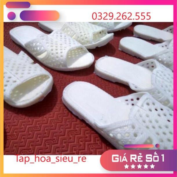(Rẻ Vô địch) Dép ong trắng hàng việt nam chất lượng cao