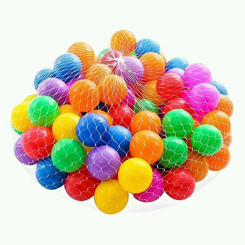 sét 100 bóng nhựa