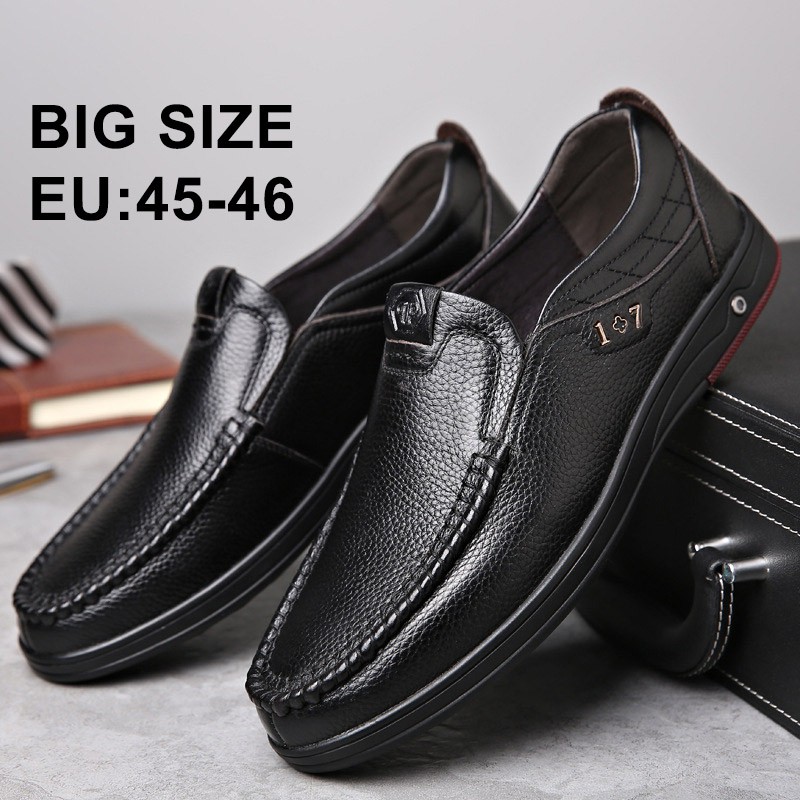 Giày mọi, giày lười big size cỡ lớn (EU:45-46) cho nam chân to | BigBuy360 - bigbuy360.vn