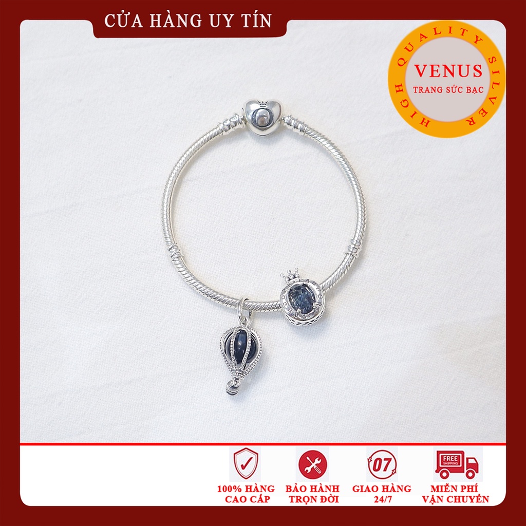 Lắc tay nữ bạc 925 mệnh Thuỷ- Mã sản phẩm VENUSBST3