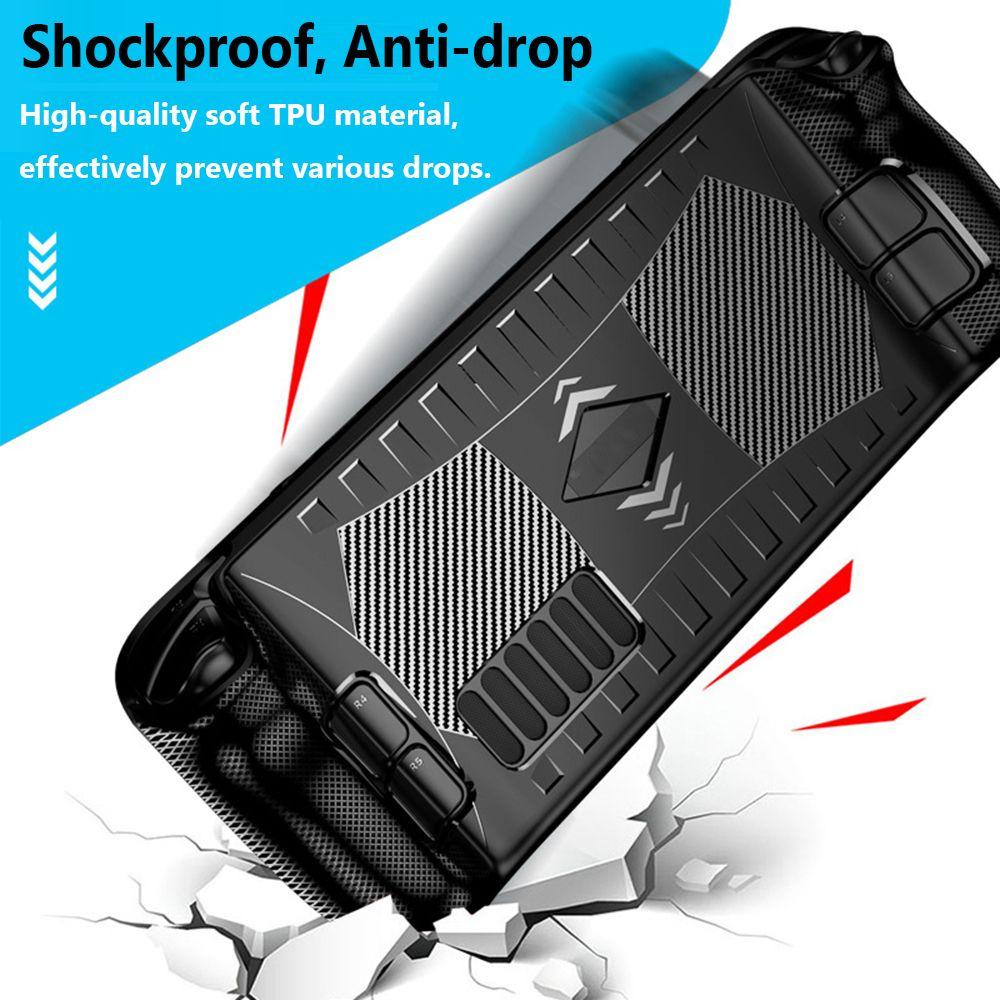 Vỏ TPU Mềm Chống Sốc Chống Rơi Bảo Vệ Máy Chơi Game Cầm Tay Steam Console