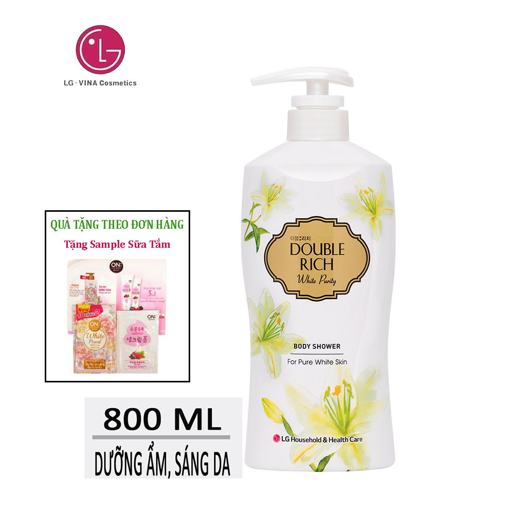 Sữa tắm Double Rich Hoa Lily 800g