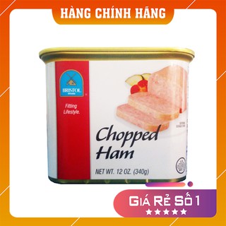 THỊT HEM XẮT NHỎ - CHOPPED HAM BRISTOL 340G