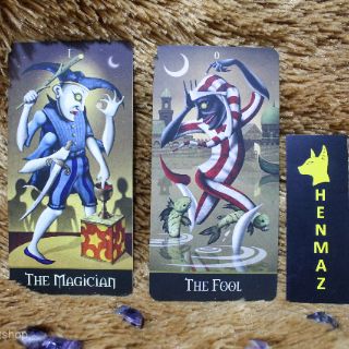 DEVIANT MOON TAROT - ÁNH TRĂNG SIÊU THỰC ( PHIÊN BẢN KHÔNG VIỀN )