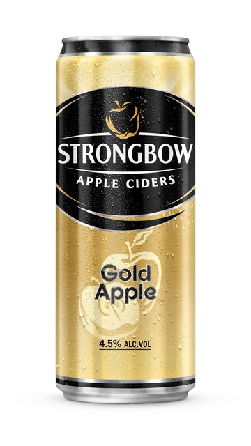 [Mã GRO1HNK1 giảm 8% đơn 250K] Thùng 24 lon nước táo lên men Strongbow vị táo nguyên bảng 330ml/lon