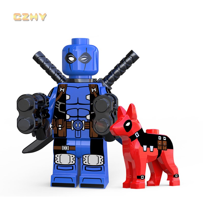 Mô Hình Lego Nhân Vật Deadpool Màu Vàng