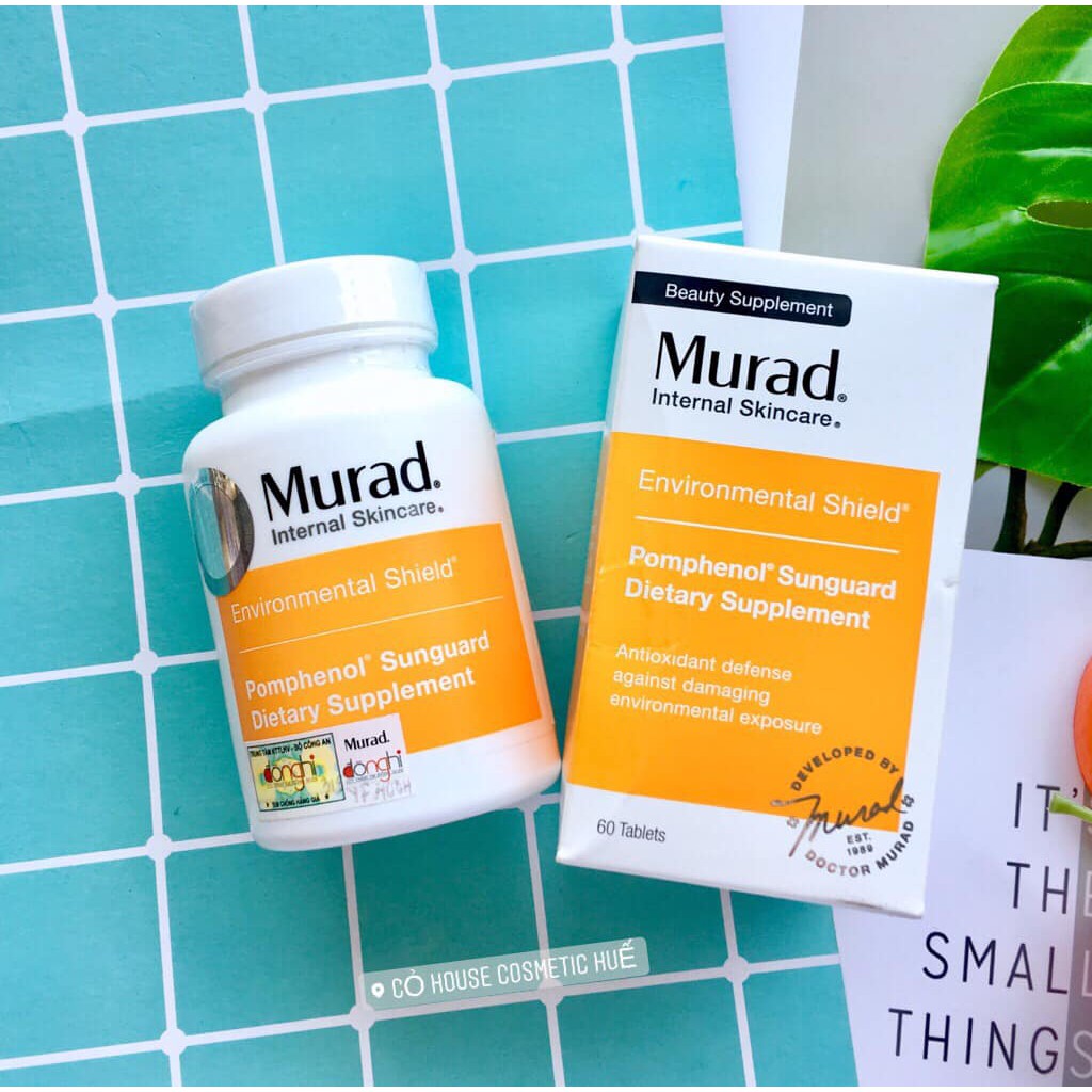 Viên Uống Chống Nắng Nội Sinh Murad Pomphenol Sunguard Dietary Supplement Murad | BigBuy360 - bigbuy360.vn