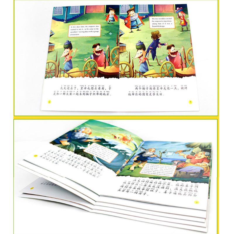 Sách Kể Chuyện Cổ Tích Tiếng Anh Trung Quốc Và Tiếng Anh Cổ Điển Cho Trẻ Em
