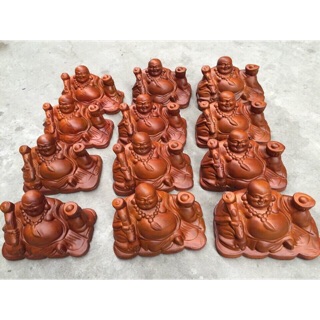 Tượng phật Di Lạc gỗ hương đỏ