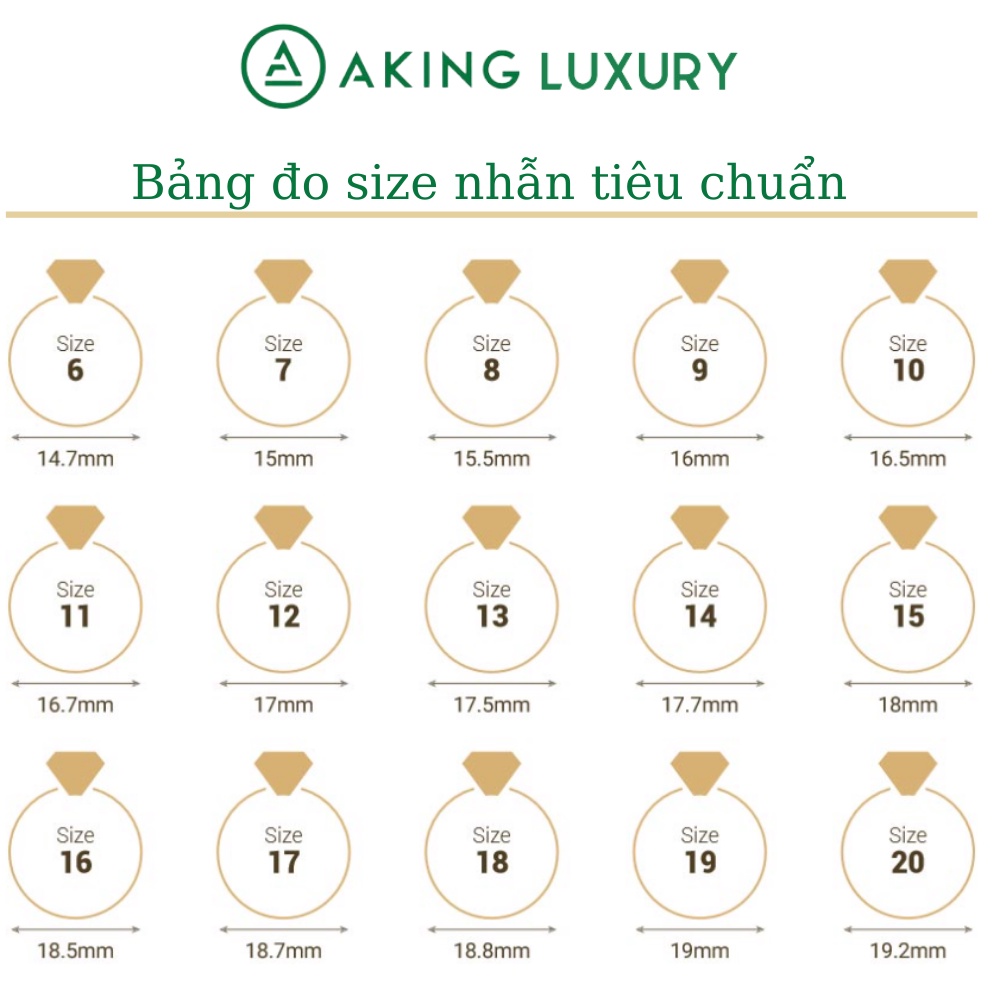 Nhẫn bạc nữ AKING LUXURY AK10 cao cấp, nhẫn nữ đính đá tinh tế như những ngôi sao trên ngón tay. Nhẫn mới nhất 2021