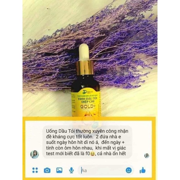 TINH DẦU TỎI DIỆP CHI GOLD