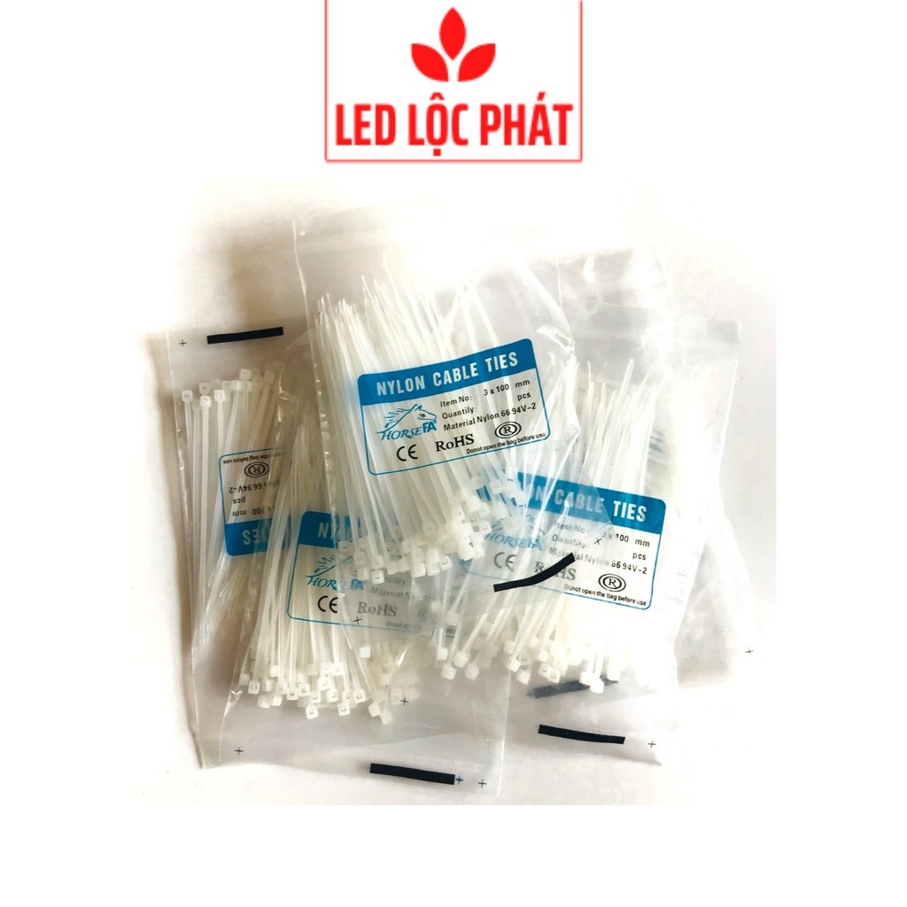 20 bịch dây rút 1T, dây rút nhựa 10cm