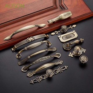 Tay nắm ngăn kéo bằng đồng phong cách vintage kèm ốc vít tiện dụng