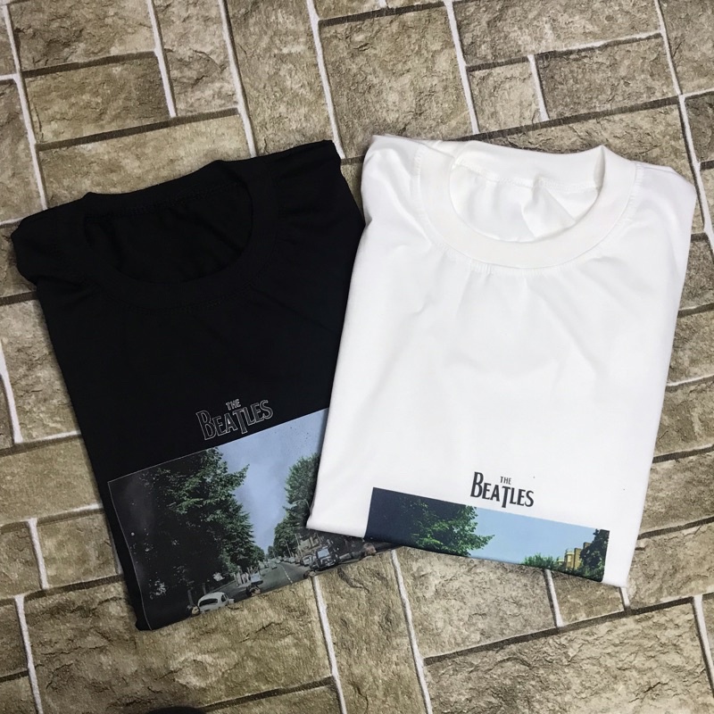 Áo Thun Nam Nữ Unisex From rộng BEATLES in 5D màu siêu đẹp hottrend giá xưởng