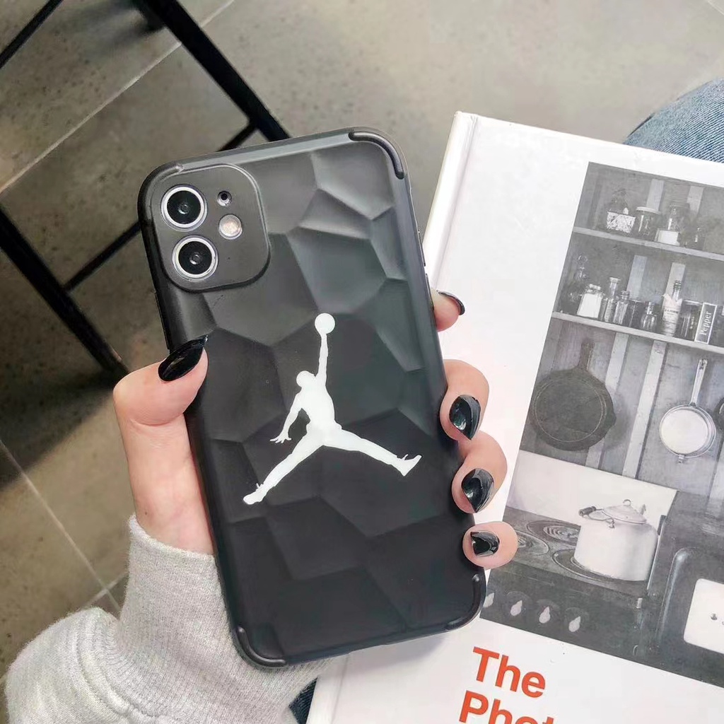 Ốp Điện Thoại Dẻo In Hình Jordan Jumper Cho iPhone 12 / 11 Pro MAX X XS MAX XR SE2 7 8 Plus