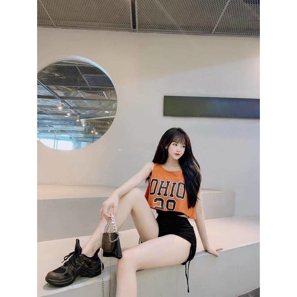 SET 3 món đùi vẫn chưa hạ nhiệt 3 màu áo trắng , vàng và cam UK2110212