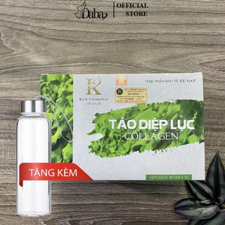 ( TẶNG NGAY ) Tảo diệp lục Collagen KyO chính hãng 90g – Tặng kèm bình Detox 500ml