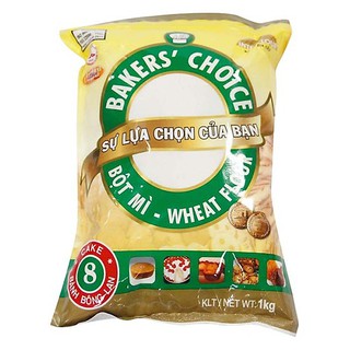 (Date mới)BỘT MÌ BAKER CHOICE SỐ 8 GÓI 1KG