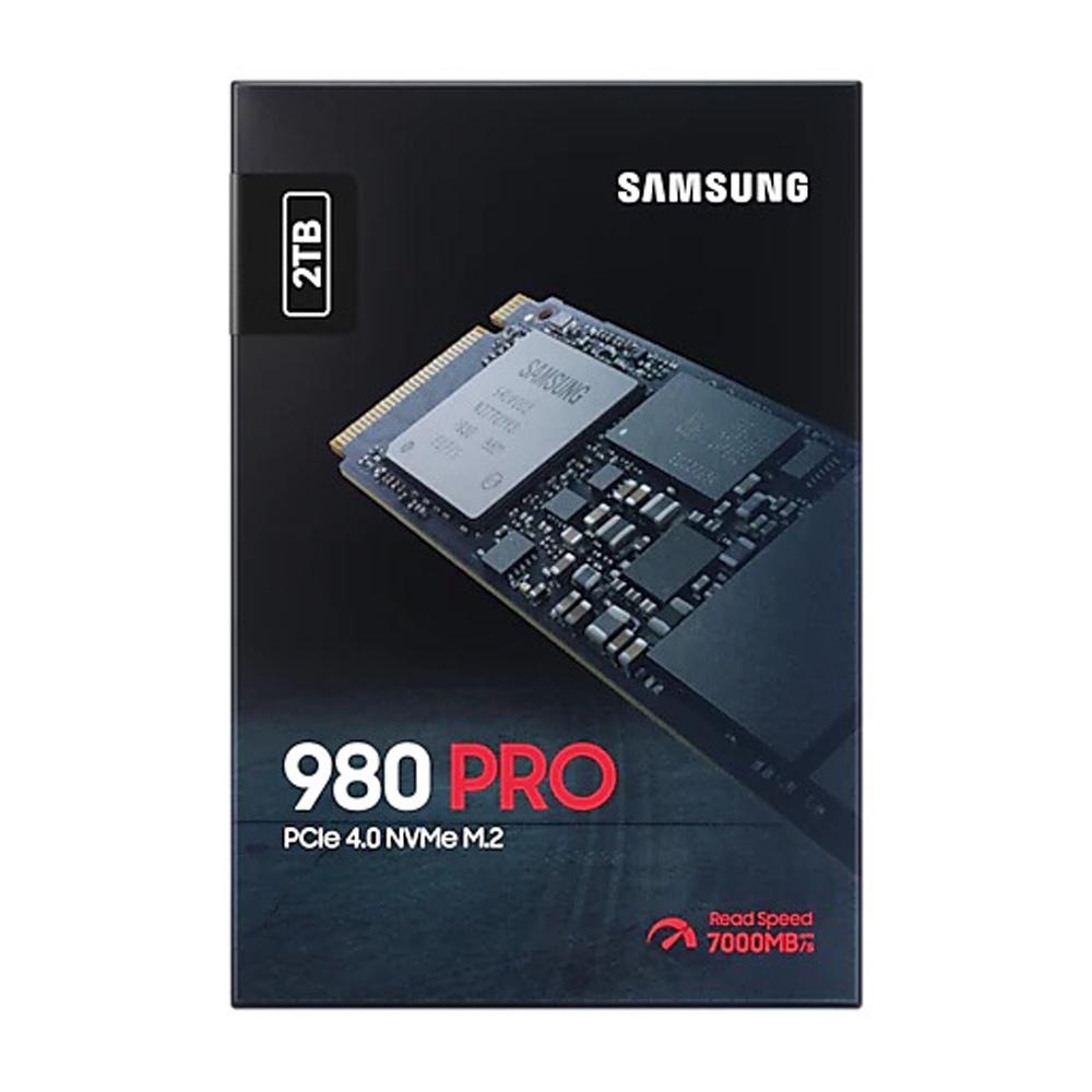 Ổ cứng SSD Samsung 980 Pro PCIe Gen 4.0 x4 NVMe V-NAND M.2 2280 2TB MZ-V8P2T0BW