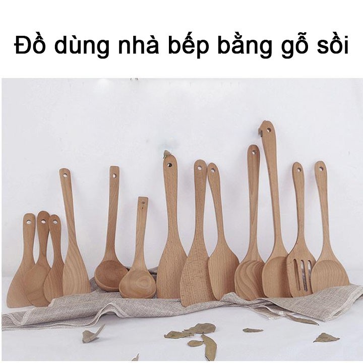 Thìa gỗ / muỗng gỗ sồi xuất khẩu | BigBuy360 - bigbuy360.vn