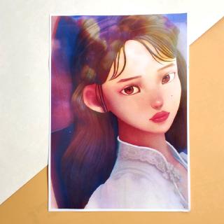 IU&SUGA New Song《Eight》Posters Adhesive Wall Sticker
