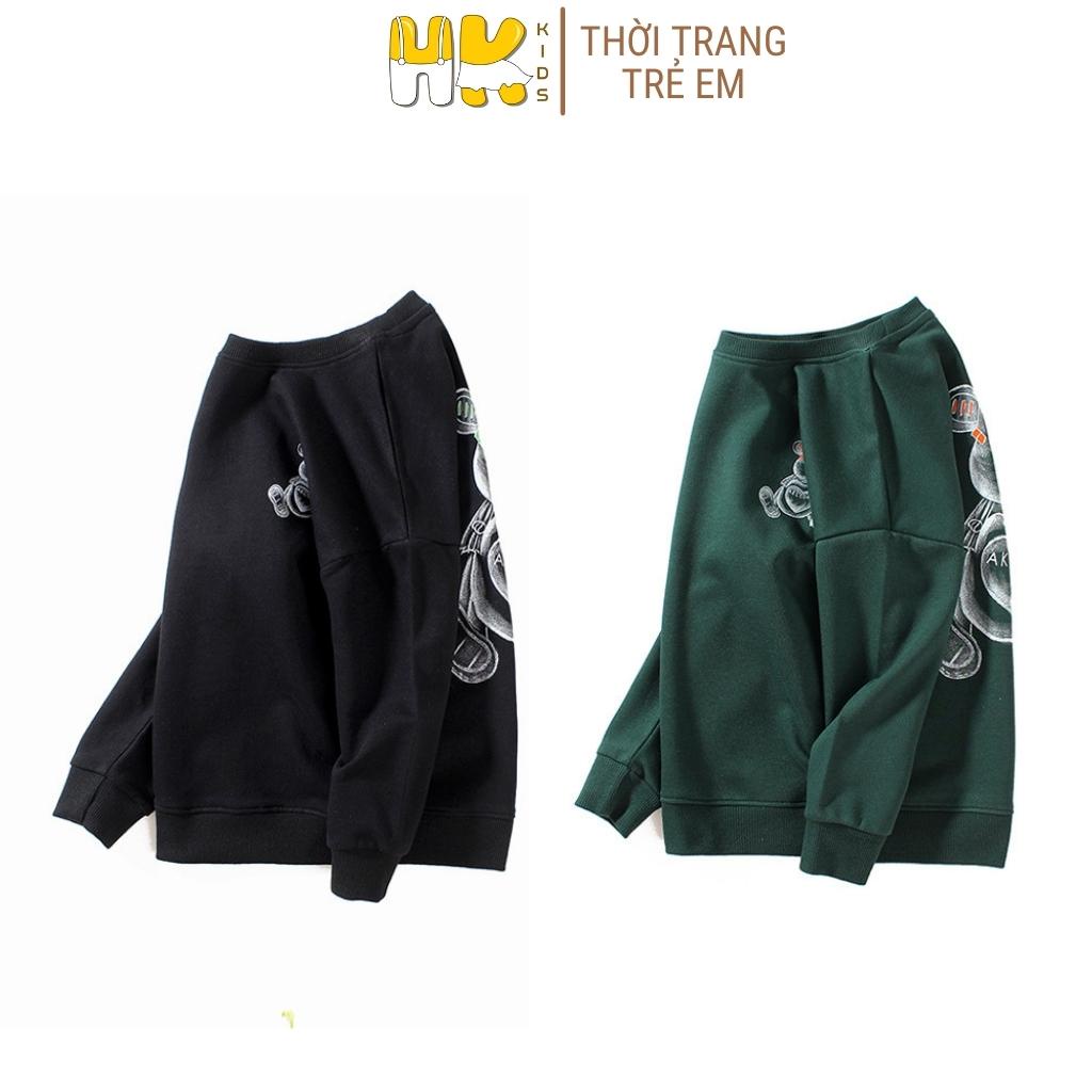 Áo thun dài tay bé trai AKL,hàng cao cấp chất COTTOT mềm mịn, Size cho bé từ 4 đến 15 tuổi  - HK KIDS (2959)