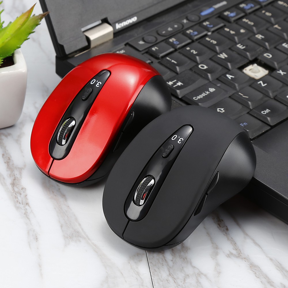 Bluetooth 6D Adjustable 1600DPI Wireless Optical Game Mouse Mice Laptop ZXCM