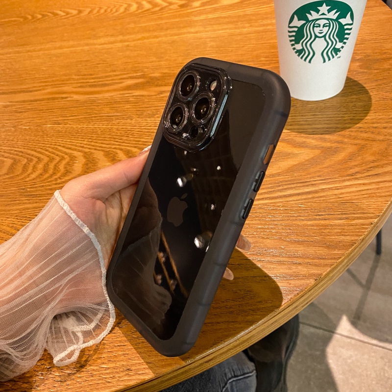 Ốp Điện Thoại Silicon Mềm Trong Suốt Chống Sốc Cho iPhone 11 12 13 Pro Max ip11 ip13