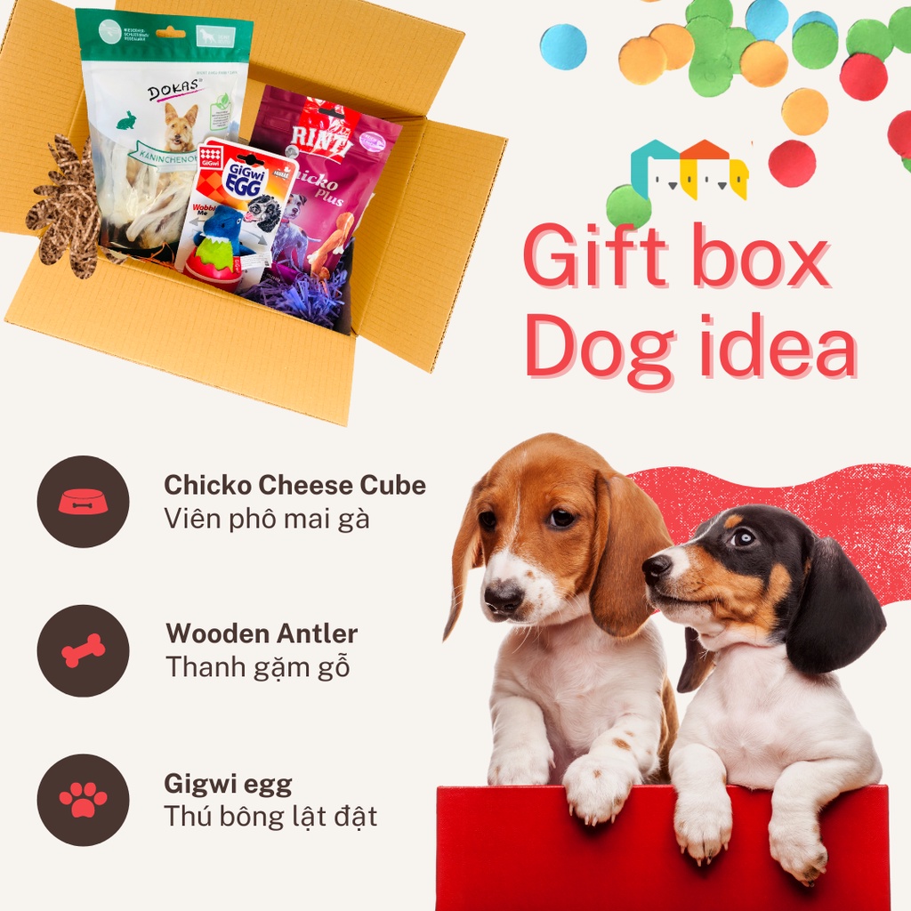 /FREE GIFT WRAPPING/ Miễn phí bọc phần quà cho cho thú cưng