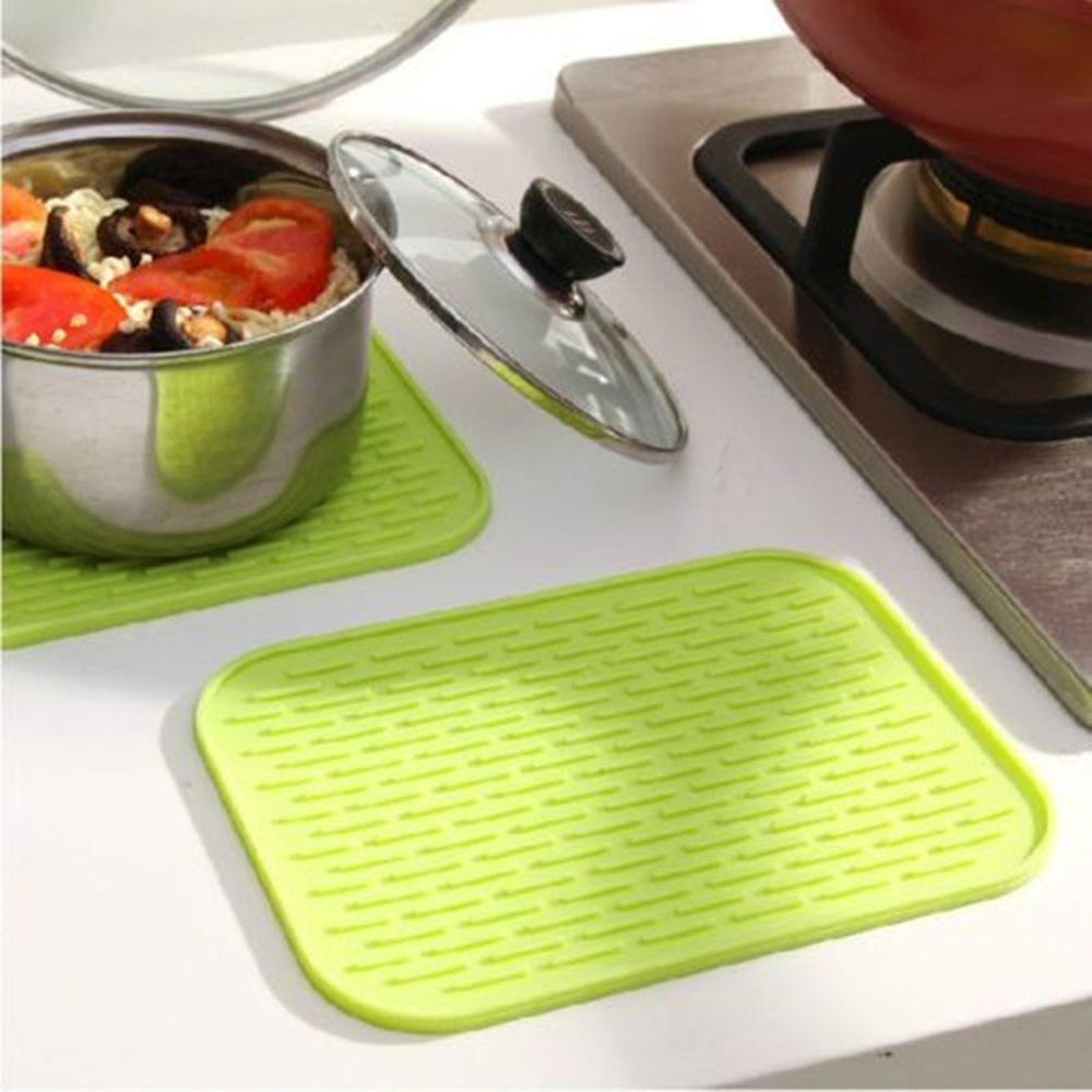 Giá Đỡ Nồi Bằng Silicon Chống Trượt Dùng Trang Trí Bàn